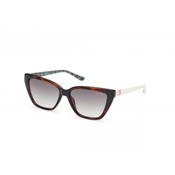GUESS dámske slnečné okuliare GU7919-5852P - hranatý rám, polarizované smoke sklá, 58 mm