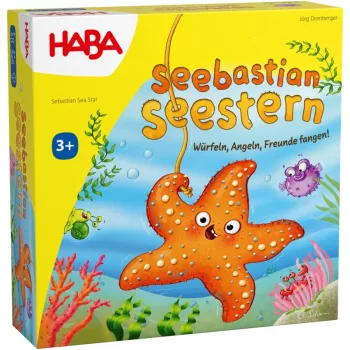 HABA Seebastian morská hviezda hračka do kúpeľa