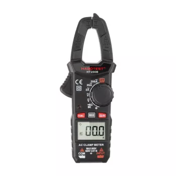 Habotest HT200B digitálny kliešťový multimeter, True RMS 6000 Counts, NCV, AC/DC napätie, AC prúd do 600A, meranie kapacity, frekvencie a teploty