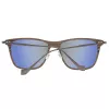 Hackett London HSB86311255 pánske slnečné okuliare - lesklý čierny rám, sivé šošovky, 55 mm