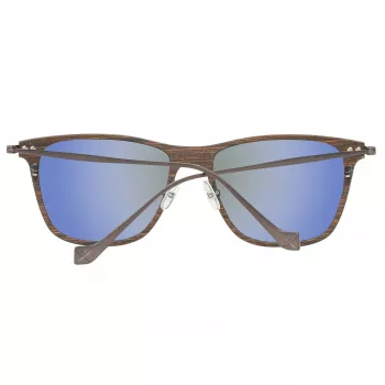 Hackett London HSB86311255 pánske slnečné okuliare - lesklý čierny rám, sivé šošovky, 55 mm
