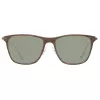 Hackett London HSB86311255 pánske slnečné okuliare - lesklý čierny rám, sivé šošovky, 55 mm