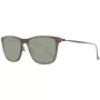 Hackett London HSB86311255 pánske slnečné okuliare - lesklý čierny rám, sivé šošovky, 55 mm
