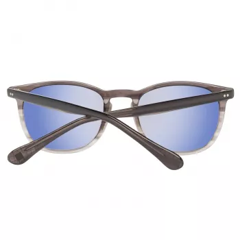 Hackett Man HSB83800152 obdĺžnikové acetátové slnečné okuliare čierna/sivá 52/20/145 mm