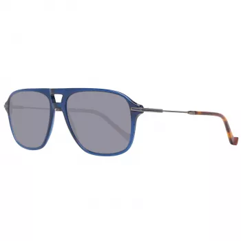 HACKETT MAN HSB86568356 slnečné okuliare 56/16/140 mm čierny acetátový rám, sivé polykarbonátové šošovky UV400