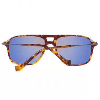 HACKETT MAN SLNEČNÉ OKULIARE HSB86512756 - Havana acetát obdĺžnikový rám s hnedými gradientovými šošovkami - 56/16/140 mm