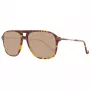 HACKETT MAN SLNEČNÉ OKULIARE HSB86512756 - Havana acetát obdĺžnikový rám s hnedými gradientovými šošovkami - 56/16/140 mm