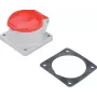 Hager ECEE165 montážna doska z pozinkovanej ocele pre FW rozvádzače, 600x250mm