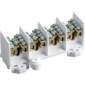Hager K28N 4-pólová hlavná svorkovnica 25/4x16 mm² sivá