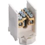 HAGER hlavná odbočovacia svorka K03SN 1-pólová 1x25/4x16 mm² sivá