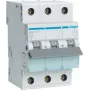 Hager MBN313 13A 3-pólový istič s charakteristikou B, 6 kA, 3 moduly