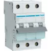 Hager MBN320 3-pólový 20 A istič s charakteristikou B, 6 kA, 3 moduly