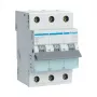 Hager MBN320 3-pólový 20 A istič s charakteristikou B, 6 kA, 3 moduly