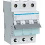 Hager MCS340 40A 3-pólový istič s charakteristikou C, 6kA, 3 moduly