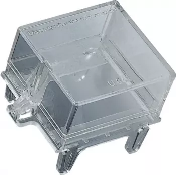 Hager universZ U841 tesniaci kryt, 2,5 modulu, 53x53x33 mm, transparentný