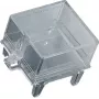 Hager universZ U841 Tesniaci kryt, 2,5 modulu, 53x53x33 mm, priehľadný
