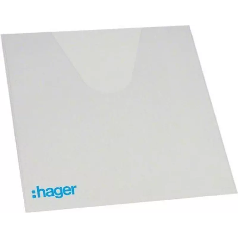Hager Volta dokumentová taška VZ407, transparentné PVC, 220 x 240 mm, samolepiaca