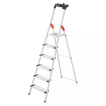 HAILO domáci rebrík L80 ComfortLine hliník 6 stupňov