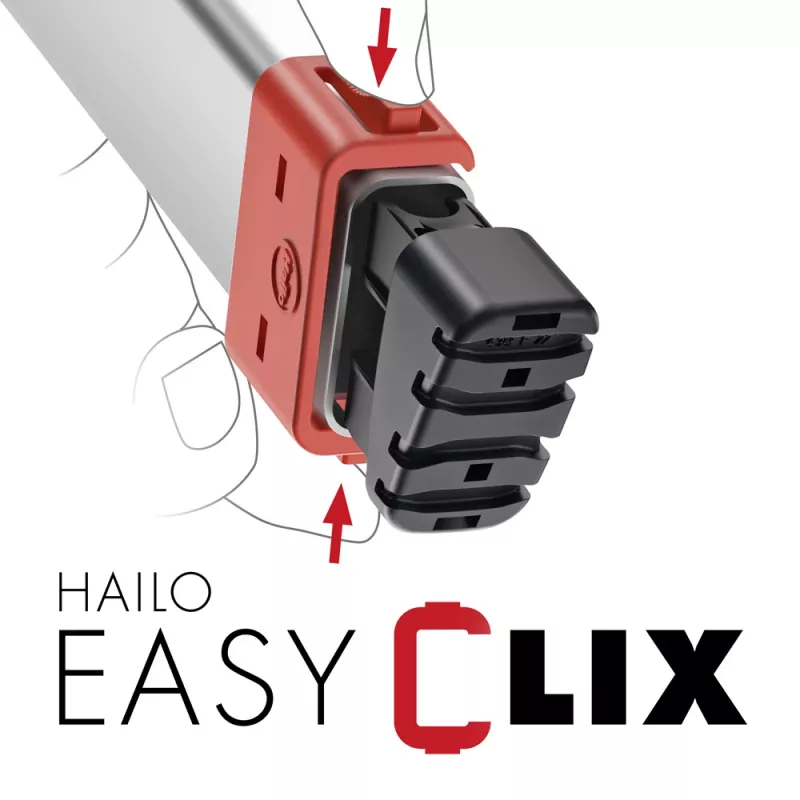 HAILO domáci rebrík L80 ComfortLine hliník 7 stupňov