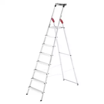 HAILO L60 StandardLine hliníkový 8-stupňový domáci rebrík
