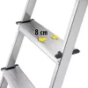 HAILO L60 StandardLine hliníkový stojanový rebrík, 6 stupňov, 150 kg, EN 131