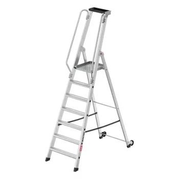 HAILO Master P80 mobilný plošinový rebrík, hliník, 7 stupňov