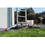 HAILO ProfiLOT kombinovaný rebrík S100, hliník, 3x12 priečok, 150 kg, EN 131 Professional