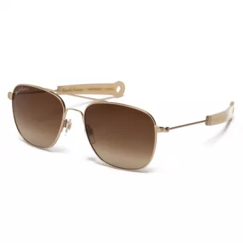 HALLY&SON DEUS DH506S04 unisex slnečné okuliare - čierny acetátový rám, sivá šošovka CR-39, 55/18/140 mm
