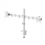 Hama 00220904 Dvojitý držiak monitora pre 13-35 palcov, biely