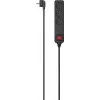 Hama 00223151 Smart predlžovacia zásuvková lišta, 3 AC zásuvky, 1,4 m kábel, 3680 W, Wi-Fi, Alexa & Google Home, biela