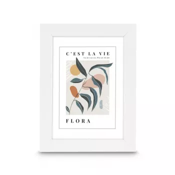Hama Flora plastový rám, biely, 30 x 40 cm (00193322)