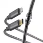 Hama kovový kábel USB-C na Lightning 1,5m antracitový