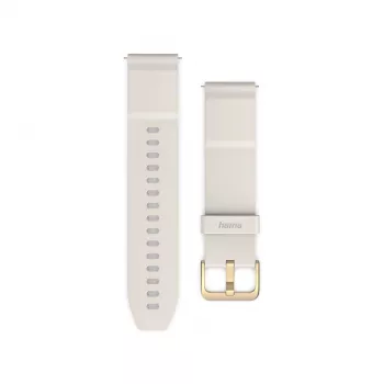 Hama NFC náramok na platby, bezkontaktný, pre hodinky/smartwatch, 20 mm, béžový 00178658
