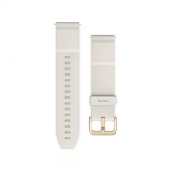 Hama NFC platobný náramok, bezkontaktný, pre hodinky/smartwatch, 22 mm, béžový (00178660)