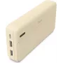 Hama Power Pack Pocket 20, 20000 mAh, 2x USB-A, piesková (00201775)