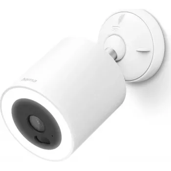 Hama Smart vonkajšia kamera so svetlom a detektorom pohybu, Wi-Fi, Full HD 1080p, IP65, biela 00176699