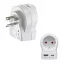 Hama cestovný adaptér EU na US 1x USB-A USB-C P - kábel - digitálne/dáta