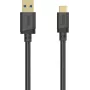 Hama USB-C kábel, USB-A na USB-C, USB 3.2 Gen1, 5 Gbit/s, 0,25 m, čierny 00202004