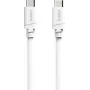 Hama USB-C na USB-C nabíjací kábel, 60 W Power Delivery, 1 m, biely (00201807)
