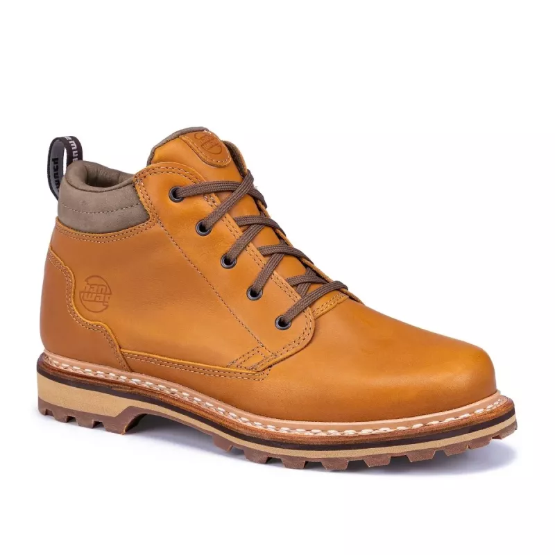 Hanwag Kofel Mid Special Edition Cognac Gemse kožené turistické topánky