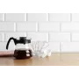 HARIO V60-01 plastový kávový dripper číry 1-2 šálky