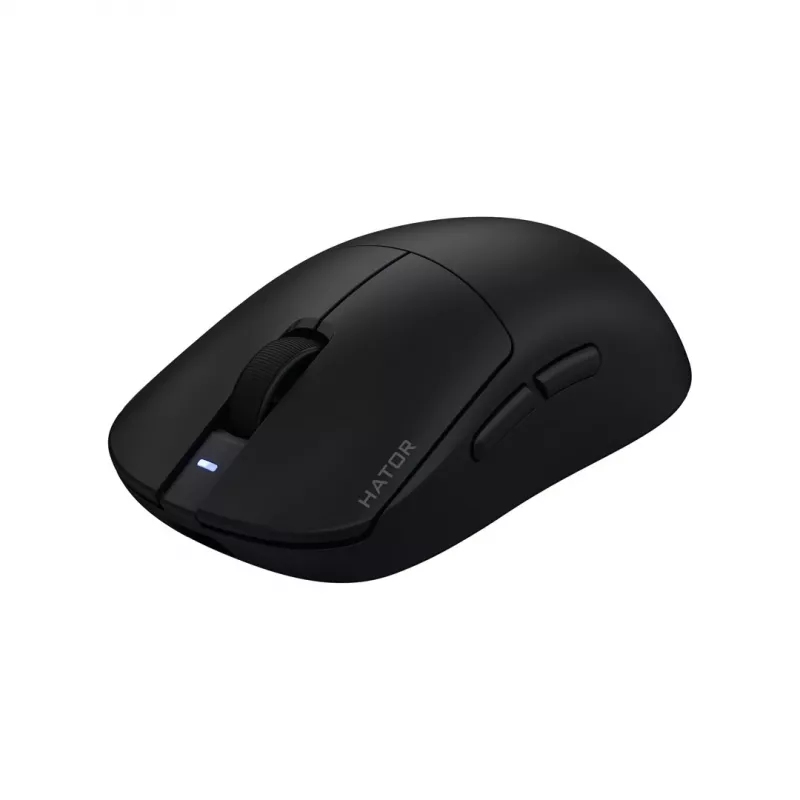 Hator Quasar 3 Pro bezdrôtová herná myš - 26000 DPI optický senzor, 2,4GHz, USB-C, RGB, čierna