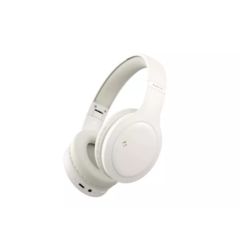HAV H633BT bezdrôtové on-ear slúchadlá, béžové