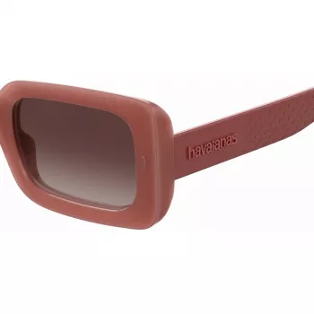 HAVAIANAS dámske Sampa-2LF slnečné okuliare - čierny rám, sivé sklá, 51 mm