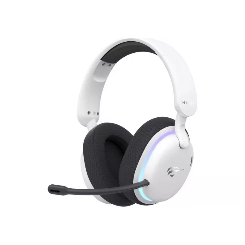 Havit Fuxi-H7 Herný headset, bielo-čierny
