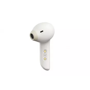 HAVIT TW974 Modern Buds True Wireless Stereo slúchadlá s Bluetooth 5.3, 10mm meničmi, IPX4, dotykové ovládanie, USB-C nabíjacie puzdro, 20h celková doba prehrávania – béžová