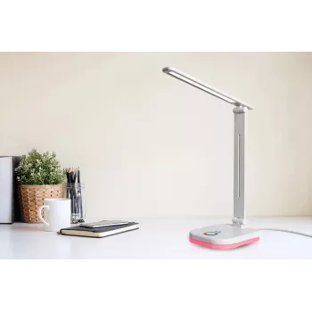 Hawk HWDL001WH stolná lampa, biela