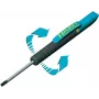 HAZET 805C-25 skrutkovač s drážkovou čepeľou 0,8 x 4,0 mm, 25 mm čepeľ, ergonomická viackomponentová rukoväť, DIN ISO 2380-1