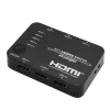 HDCVT HDS-B51 5x1 HDMI 2.0 switch 4K@60Hz HDR10 Dolby Vision HDCP 2.2 18Gbps s IR diaľkovým ovládačom