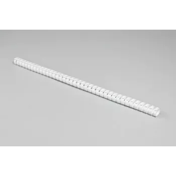 HELLERMANNTYTON FLEX-20SK-PP-WH Špirálové puzdro na káblový manažment, biela, 20 mm, 25 m